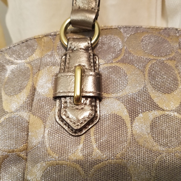 Coach New Chelsea patina satchel - Picture 7 of 16